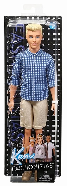Barbie muñeco Ken Fashionistas FNH39 - imagen adicional