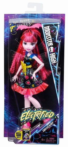 Monster High electrizadas Draculaura DVH67 - imagen adicional