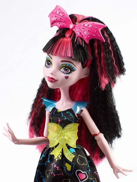 Monster High electrizadas Draculaura DVH67 - imagen adicional