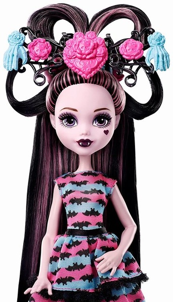 Monster High Draculaura vampipeinados DVH36 - imagen adicional