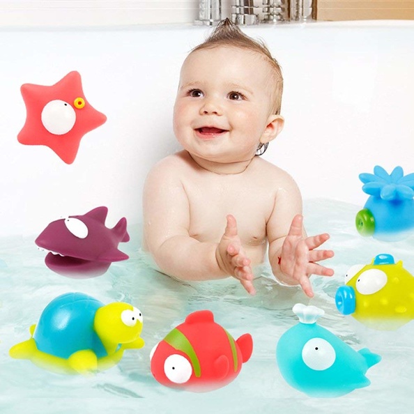 BathToys pack 9 juguetes baño - imagen adicional