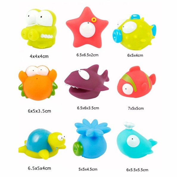 BathToys pack 9 juguetes baño - imagen adicional