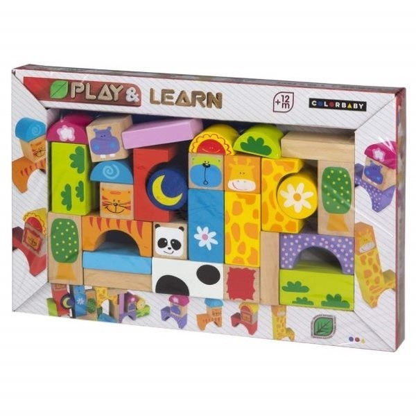 Bloques madera ColorBaby - imagen adicional