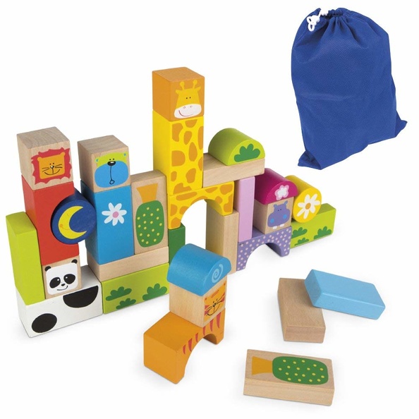 Bloques madera ColorBaby - imagen adicional