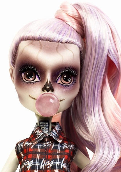 Monster High Zomby Gaga FCD09 - imagen adicional
