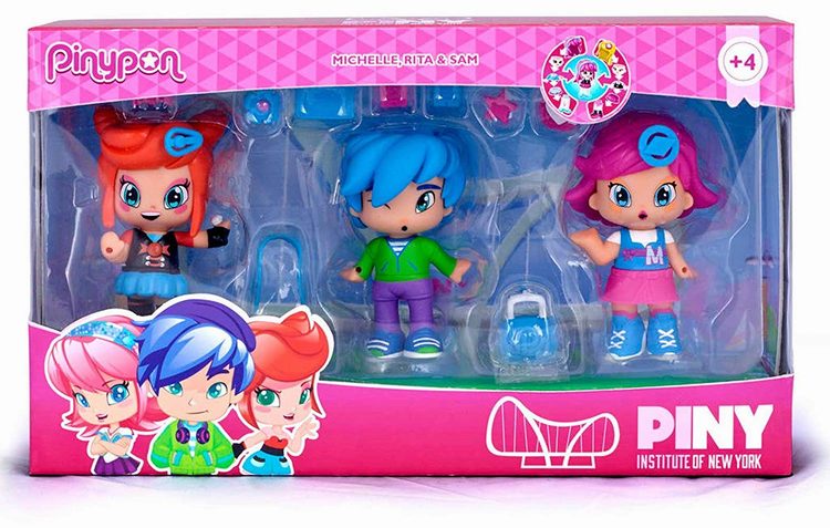 Piny pack 3 figuras Piny - imagen adicional
