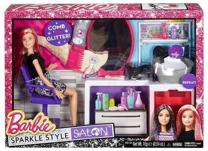 Barbie salón brillo glam DTK05 - imagen adicional