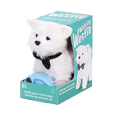 Walking Westie perro felpa - imagen adicional