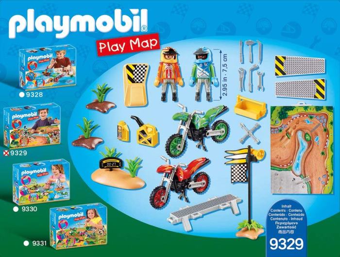 Playmobil motocross 9329 - imagen adicional