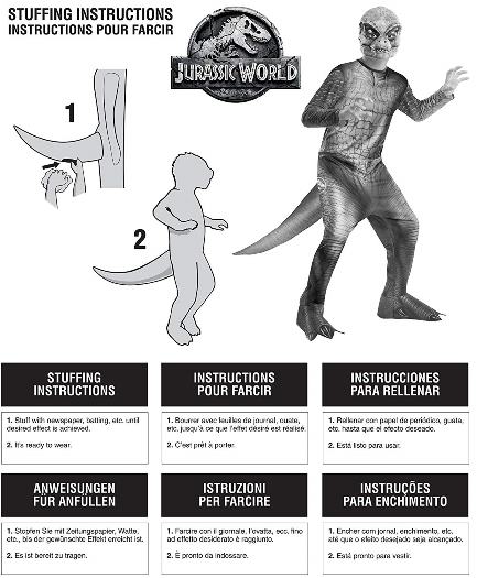 Jurassic World disfraz Indoraptor - imagen adicional
