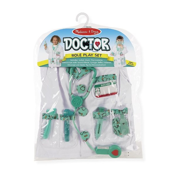 Melissa and Doug juego rol doctor médico - imagen adicional