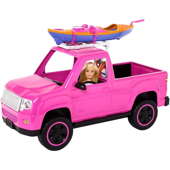 Barbie camping camioneta y kayak FNY40 - imagen adicional