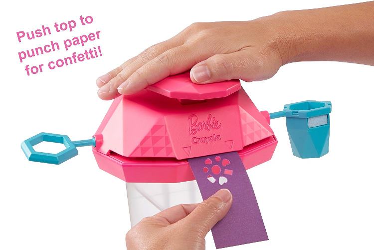 Barbie Crayola moda confeti FRP02 - imagen adicional