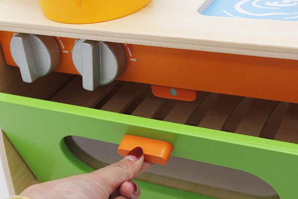 Cocina juguete madera y accesorios - imagen adicional