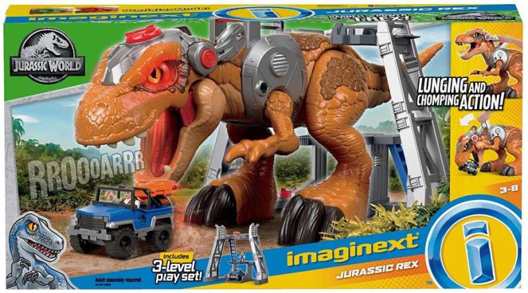 Jurassic World jurassic Rex Imaginext - imagen adicional