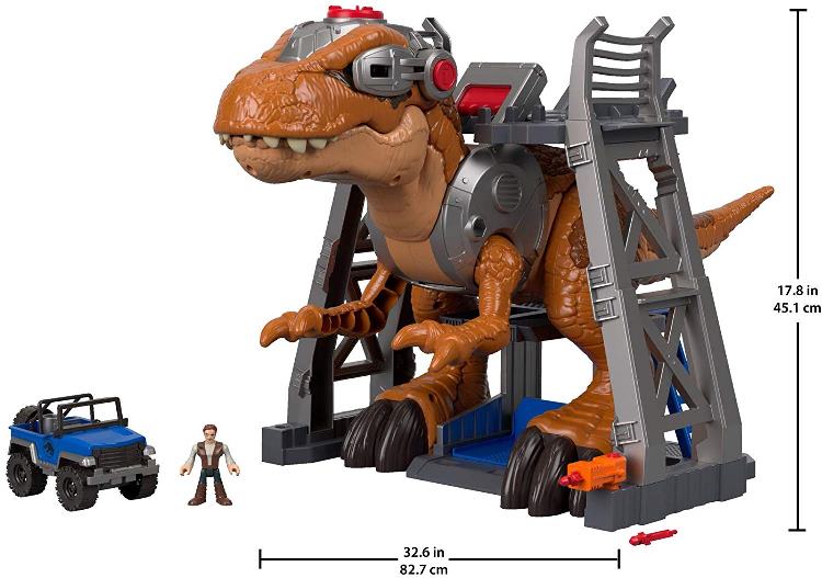 Jurassic World jurassic Rex Imaginext - imagen adicional