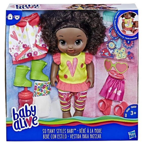 Baby Alive bebé con estilo - morena - imagen adicional