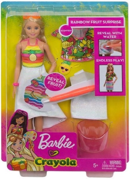 Barbie Crayola arcoíris frutal GBK18 - imagen adicional
