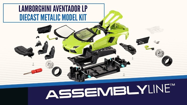 Aventador LP 700-4 assembly line Maisto - imagen adicional