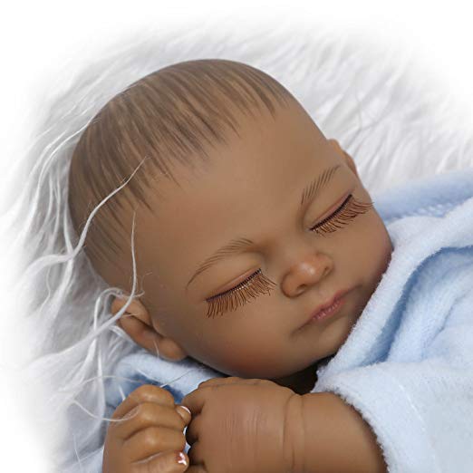 Muñeco bebé reborn Yesteria -azul - imagen adicional