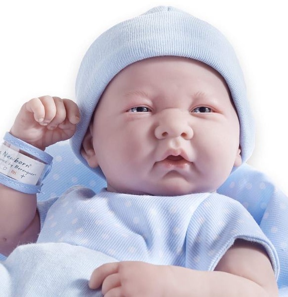 Bebé reborn Berenguer 35 cm - azul - imagen adicional