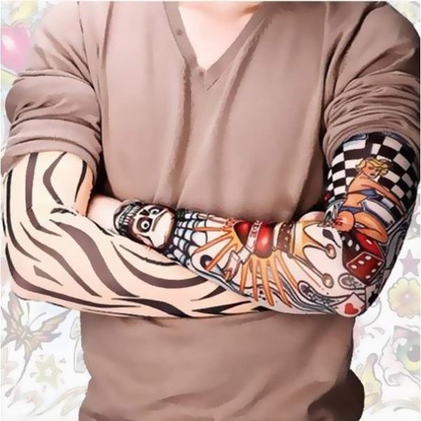 Pack 6 mangas de tatuajes tattoos - imagen adicional