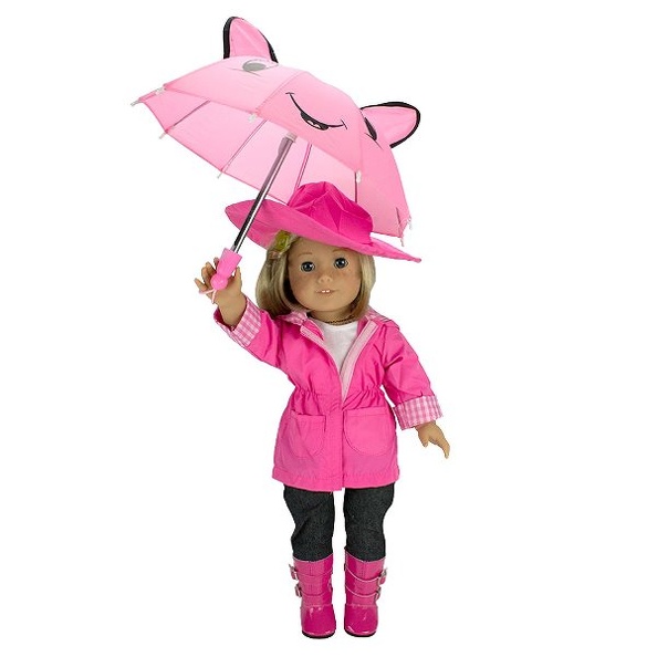 Ropa muñeca tipo American Girl lluvia - imagen adicional