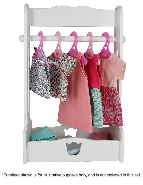 American Girl moda genérica 7 piezas set 2 - imagen adicional