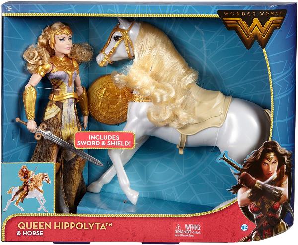Wonder Woman Hippolyta y caballo FDF45 - imagen adicional