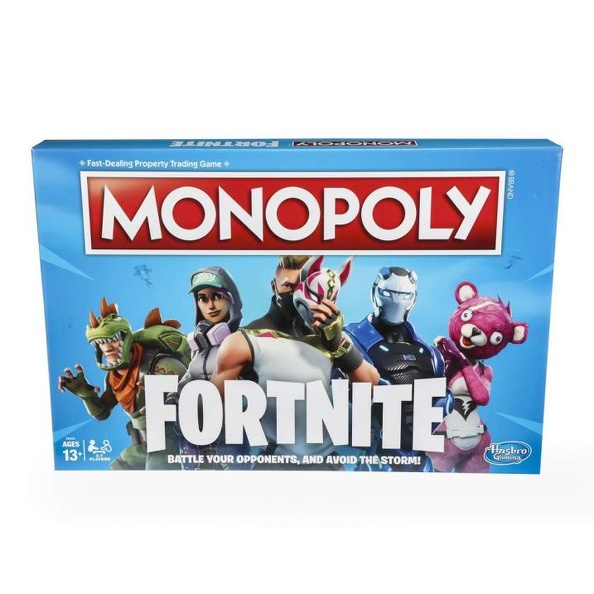 Monopoly juego edición Fortnite