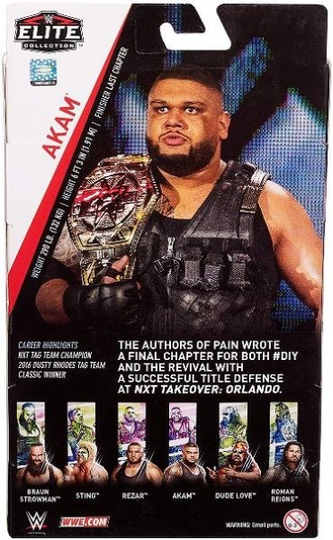 WWE elite figura Akam FMG77 - imagen adicional