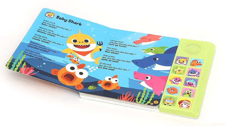 Baby Shark libro interactivo sonidos - imagen adicional