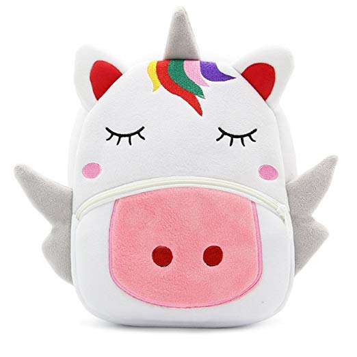 Morral mini unicornio para niña pequeña