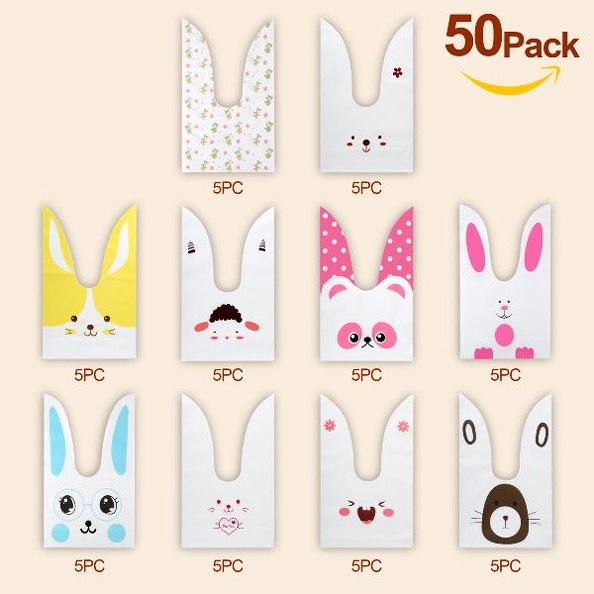 Bolsas sorpresa cumpleaños 50 pcs - imagen adicional