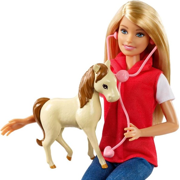Barbie huerto veterinaria GCK86 - imagen adicional