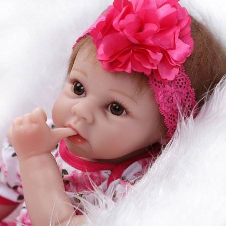 Muñeca reborn artesanal Zimtown 55 cm - imagen adicional