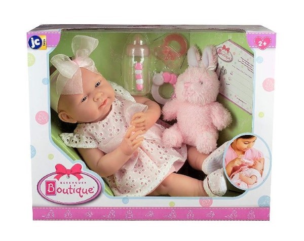Berenguer bebé vestido ojal blanco - imagen adicional