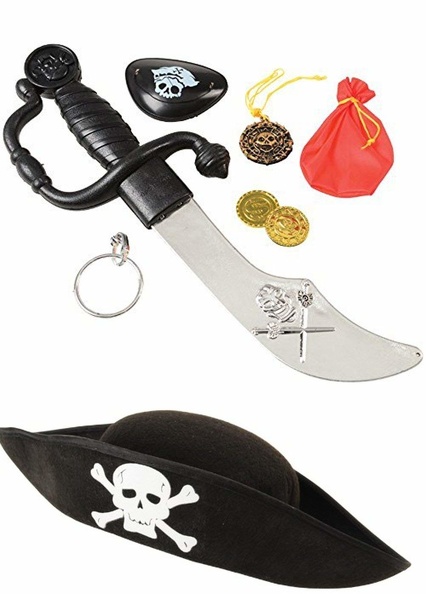 Disfraz pirata y accesorios para niño - imagen adicional