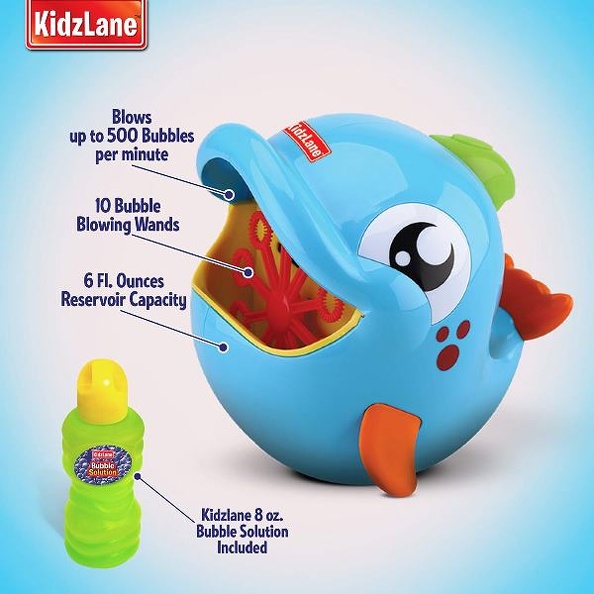 Máquina burbujas delfín Kidzlane - imagen adicional