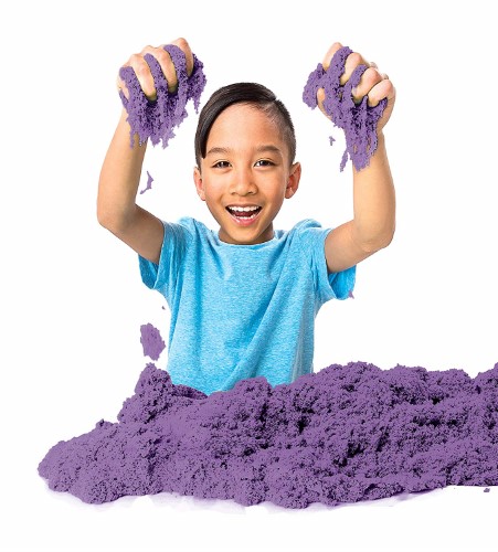 Kinetic sand arena cinética - violeta - imagen adicional