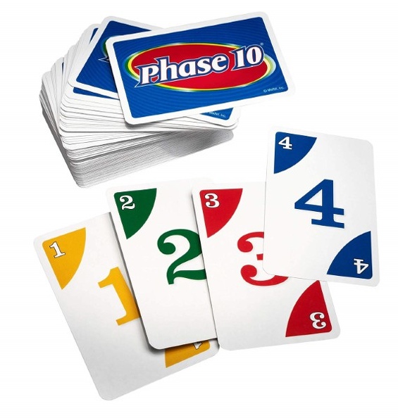 Phase 10 juego cartas Mattel Games W4729 - imagen adicional