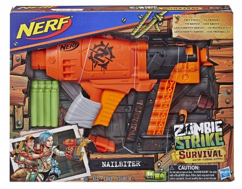 Nerf Zombie Strike Survival pistola Nailbiter - imagen adicional