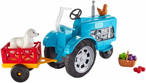 Barbie huerto tractor y accesorios GFF49 - imagen adicional