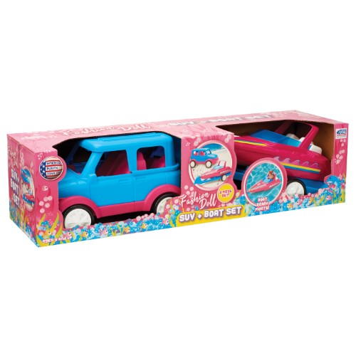 Set Camioneta y lancha muñecas de moda - imagen adicional