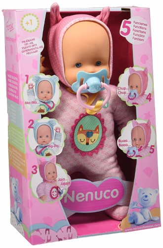 Nenuco muñeco 5 funciones rosa 700014781 - imagen adicional