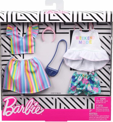 Barbie moda multicolor pastel GHX59 - imagen adicional