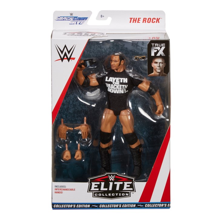 WWE Elite Collection Figura The Rock GDF60 - imagen adicional