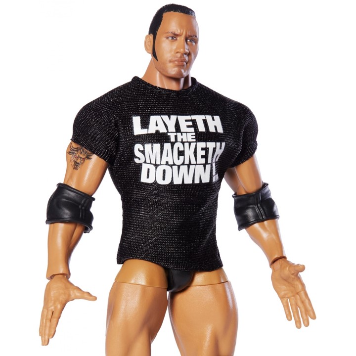 WWE Elite Collection Figura The Rock GDF60 - imagen adicional