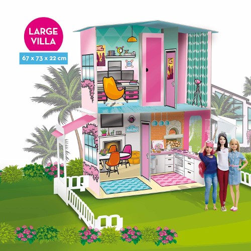 Barbie Villa armable 3D Lisciani - vista alternativa