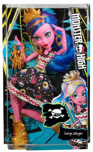 Monster High Gooliope Pirata FBP35 - imagen adicional